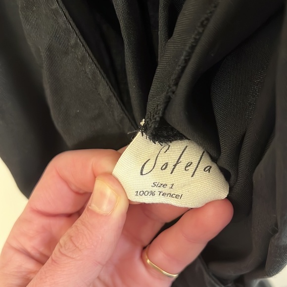 HOST PICK ⭐️ Stella Culotte jumpsuit in black tencel, size 1 - Picture 5 of 9